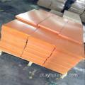Folha de material de isolamento laranja / baquelite preta